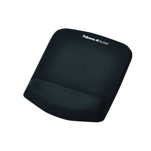 Fellowes PlushTouch Mouse Pad Wrist Rest (Black) image