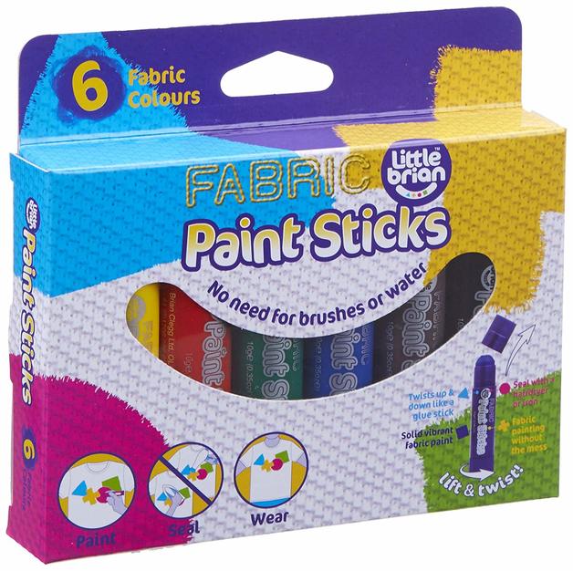 Buy Little Brian Paint Sticks Fabric (6 Pack) at Mighty Ape NZ