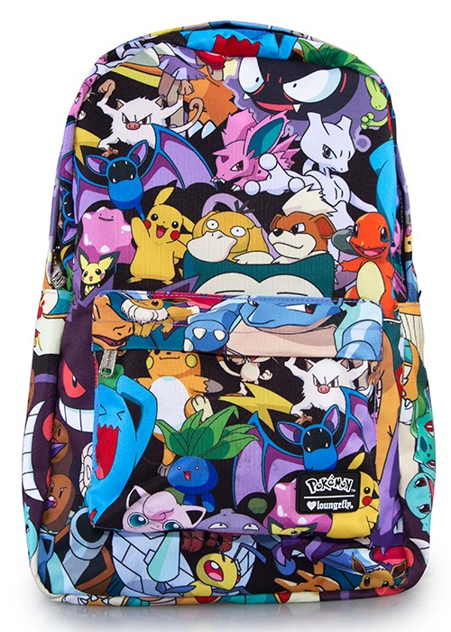 pokemon character backpack