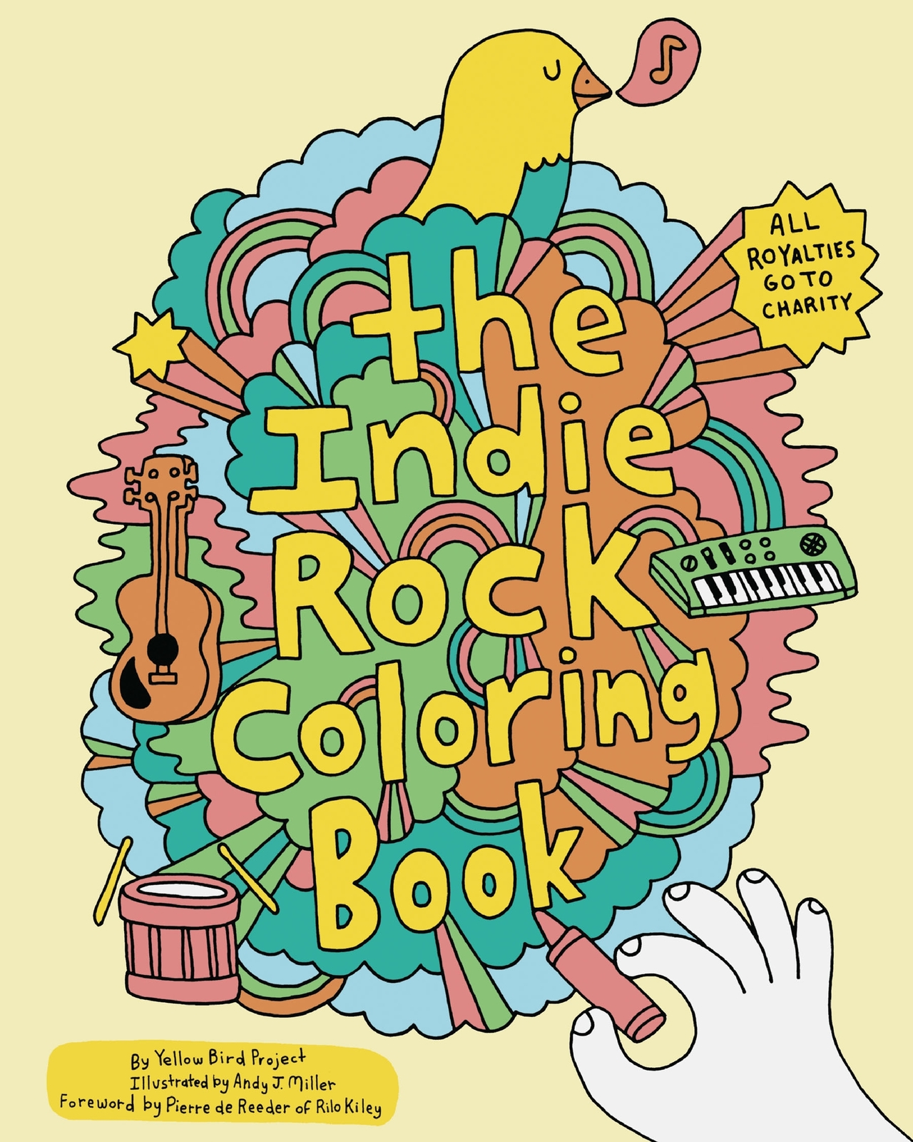 Indie Rock Coloring Book by Yellow Bird Project image