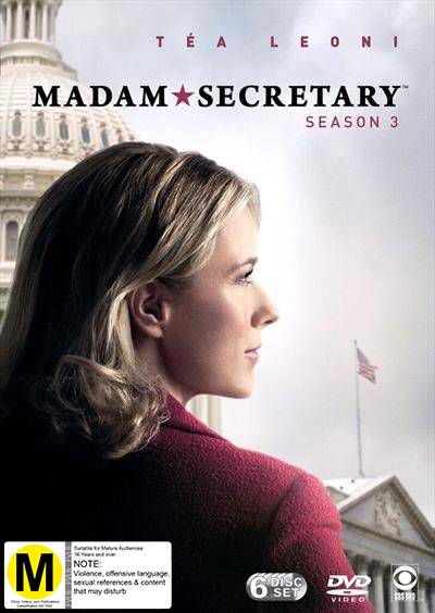 Madam Secretary - Season 3 on DVD image