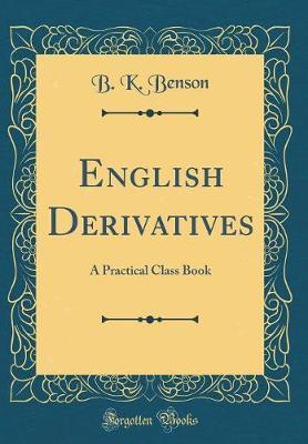 English Derivatives by B K Benson image