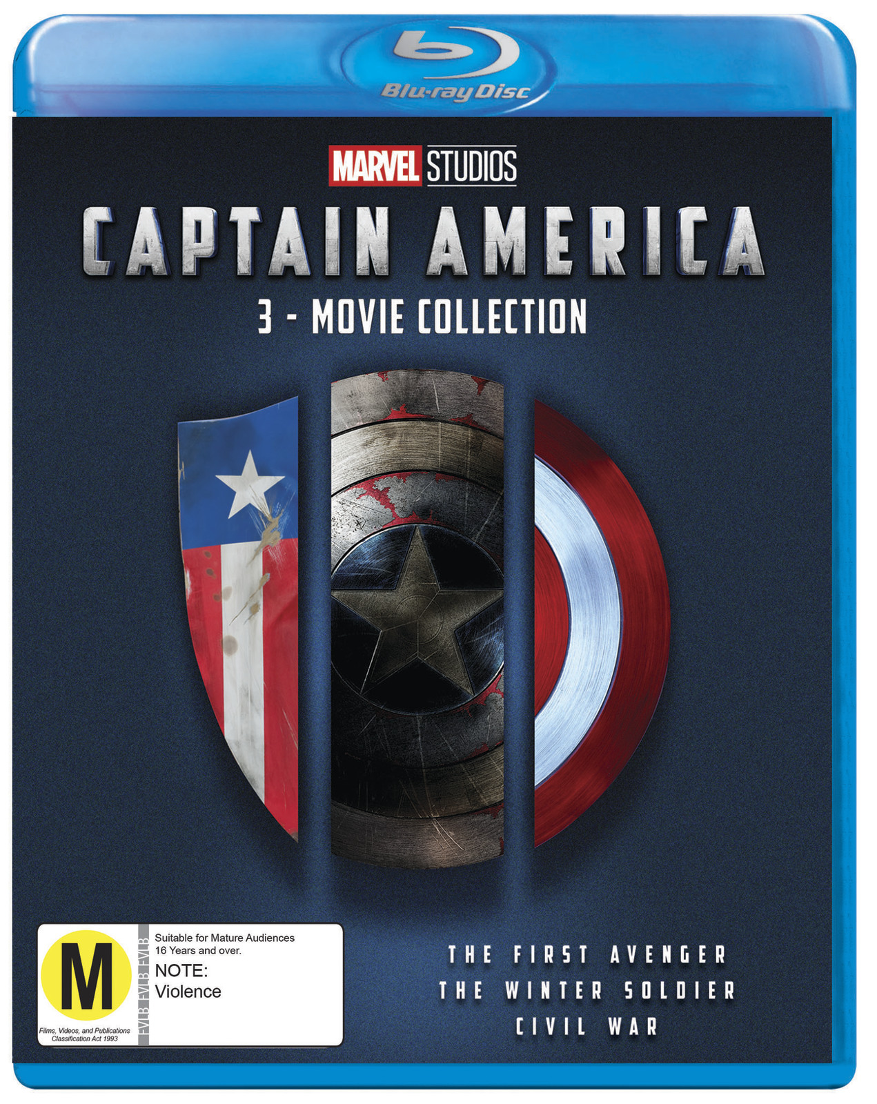 Captain America: 3 Movie Collection on Blu-ray