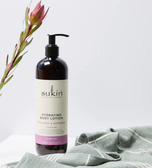 Buy Sukin Bergamot & Patchouli Hydrating Body Lotion (500ml) at Mighty
