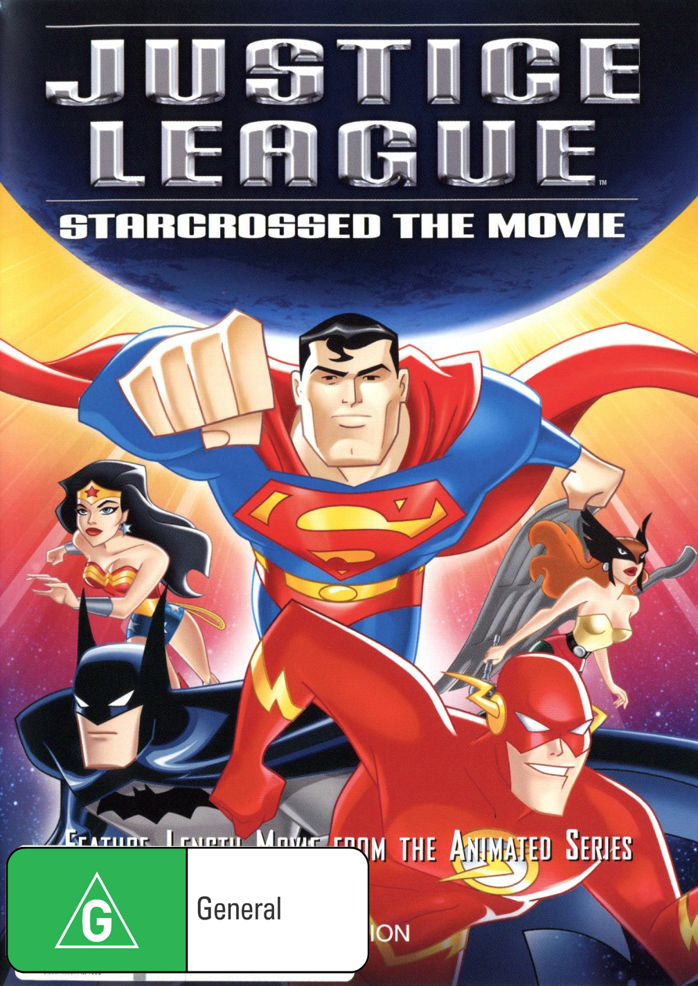 Justice League - Starcrossed The Movie on DVD