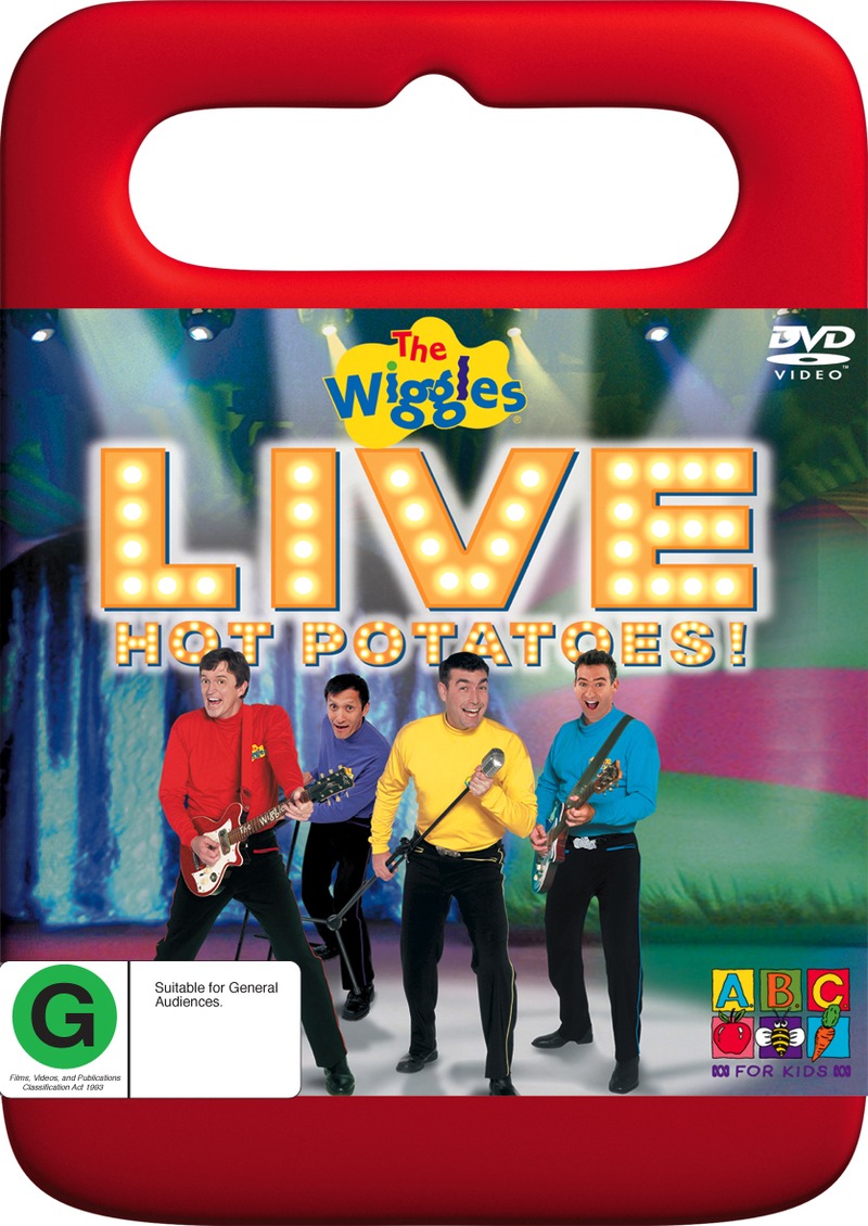 The Wiggles - Live: Hot Potatoes! (Handle Case) on DVD image