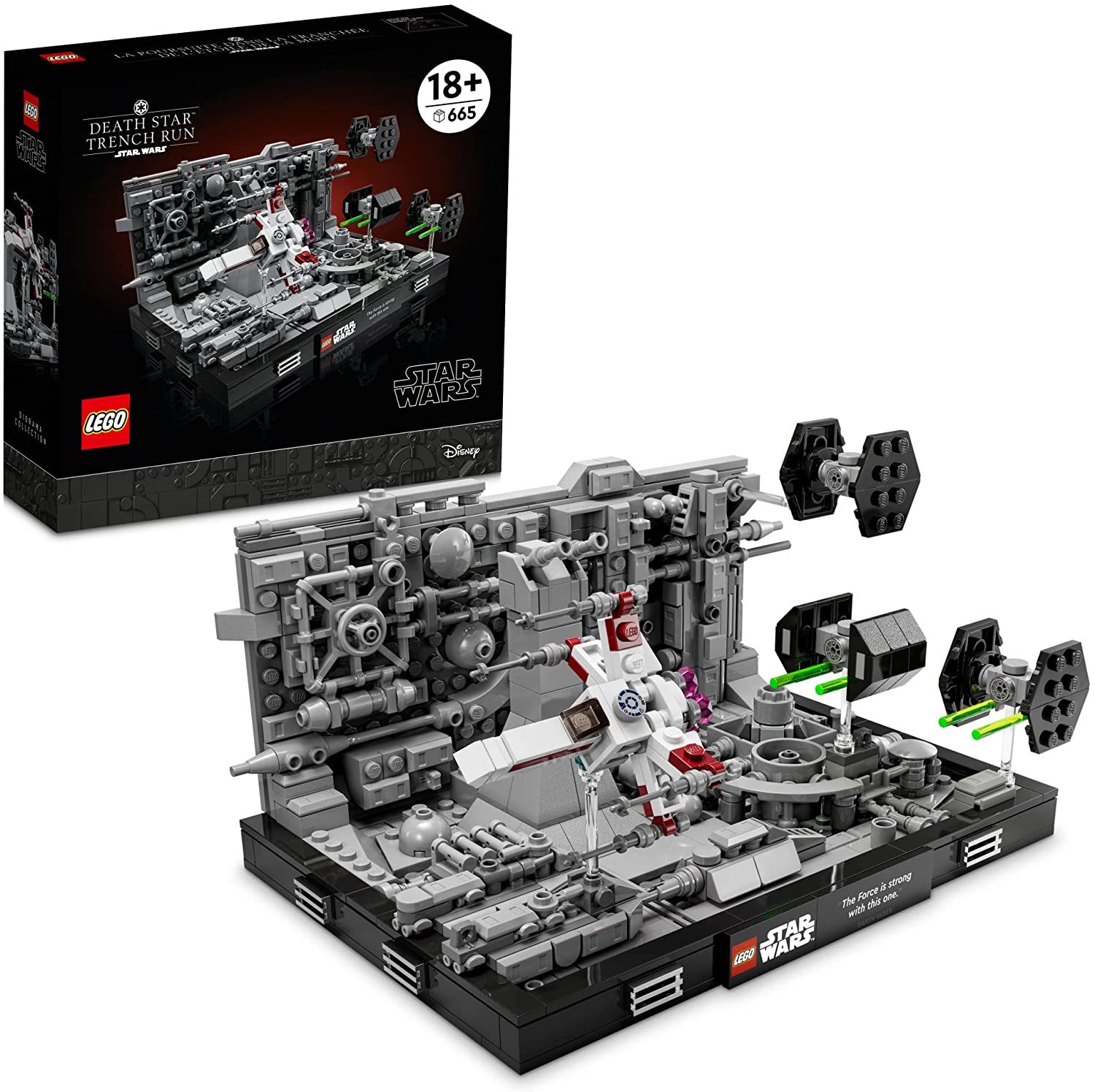LEGO Star Wars: Death Star Trench Run Diorama - (75329) image