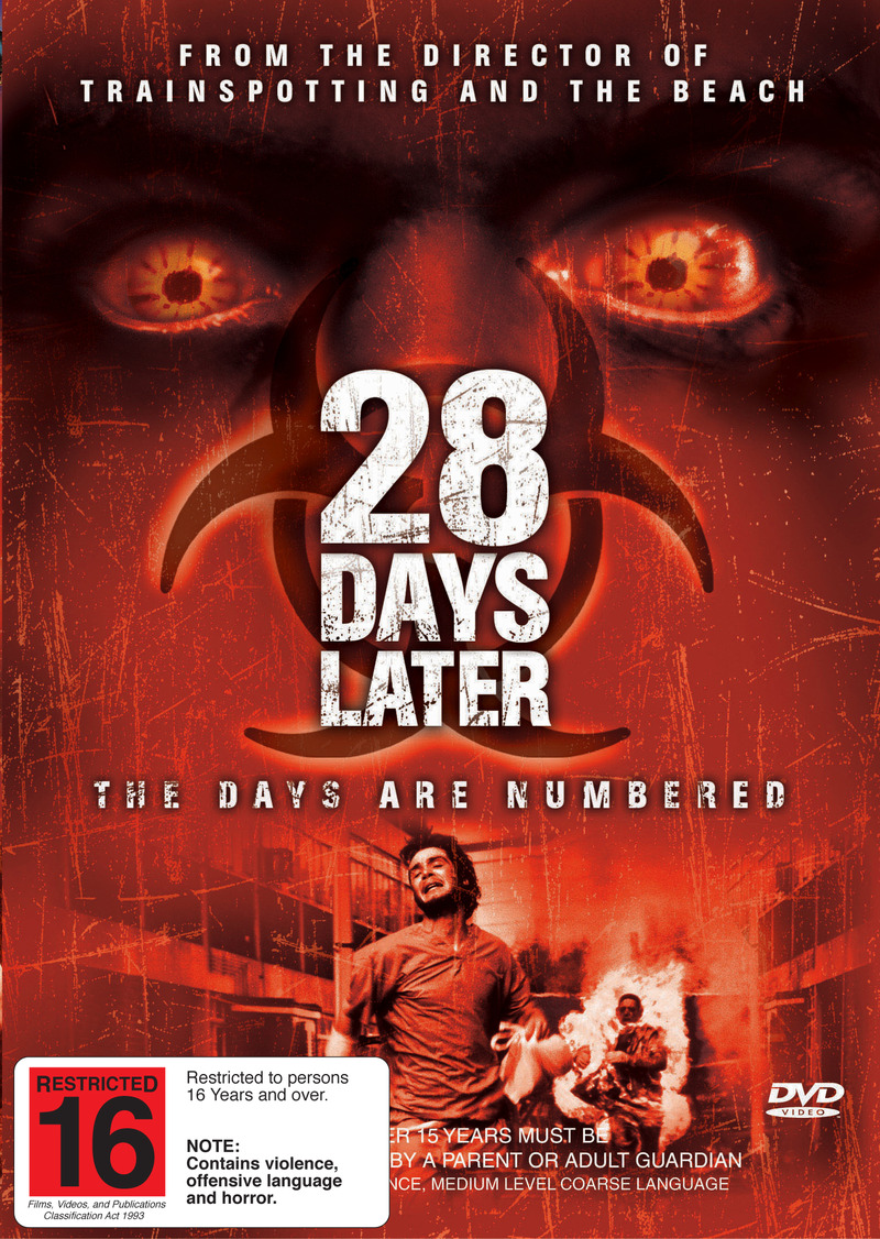 28 Days Later on DVD image