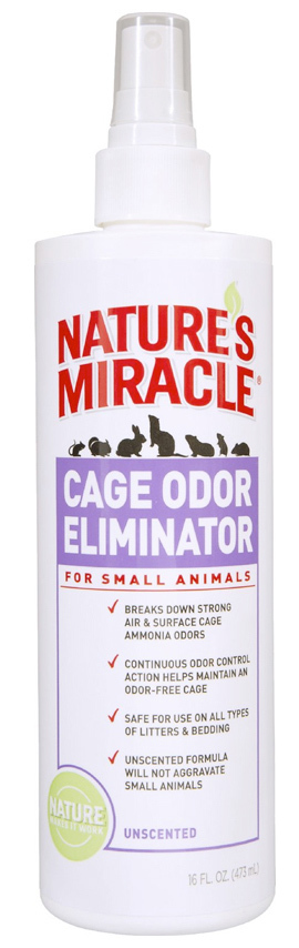 Nature's Miracle: Cage Odor Eliminator for Small Animals - 473ml image
