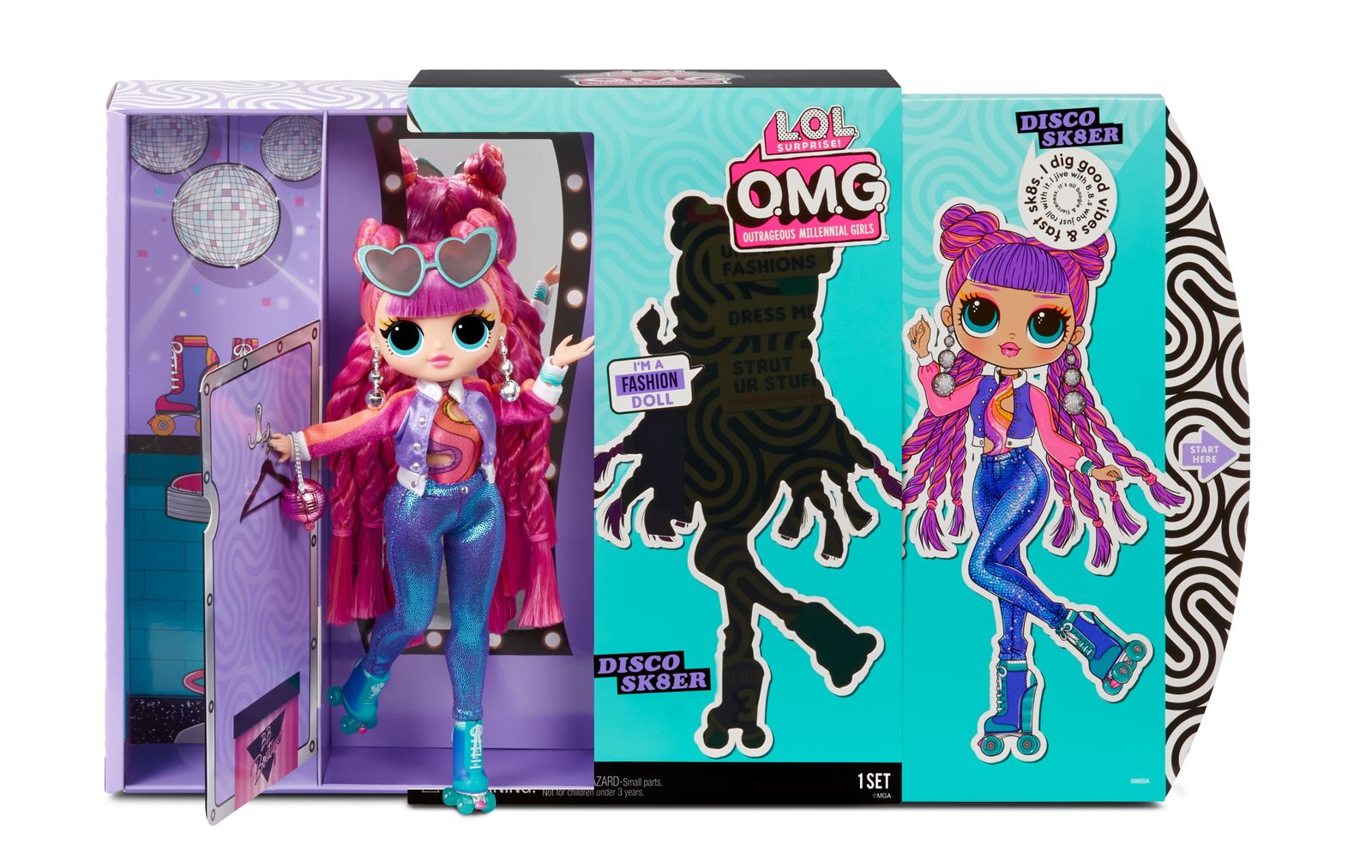 L.O.L: Surprise! OMG Fashion Doll - Disco Skater image