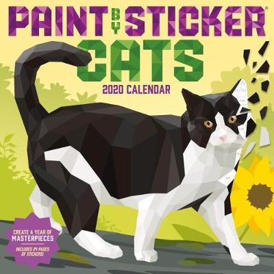 2020 Paint by Sticker Cats Wall Calendar by Workman Publishing image