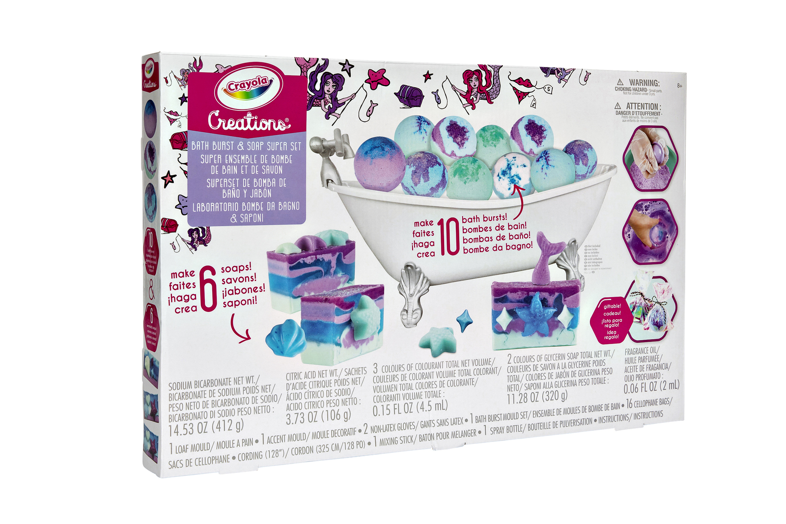 Buy Bath Burst & Soap Making Super Set at Mighty Ape NZ