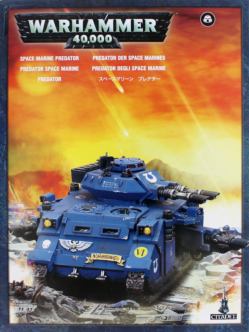 Warhammer 40,000 Space Marine Predator image