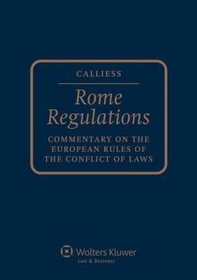 Rome Regulations on Hardback