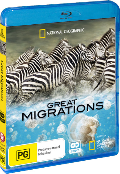 National Geographic: Great Migrations (2 Disc Set) on Blu-ray