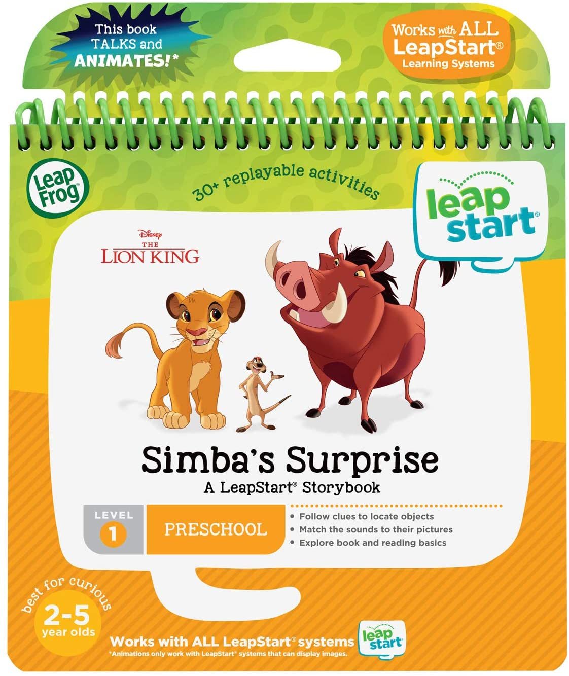 Buy LeapStart 3D Book - Lion King Simbas Surprise 3D Storybook at Mighty  Ape Australia
