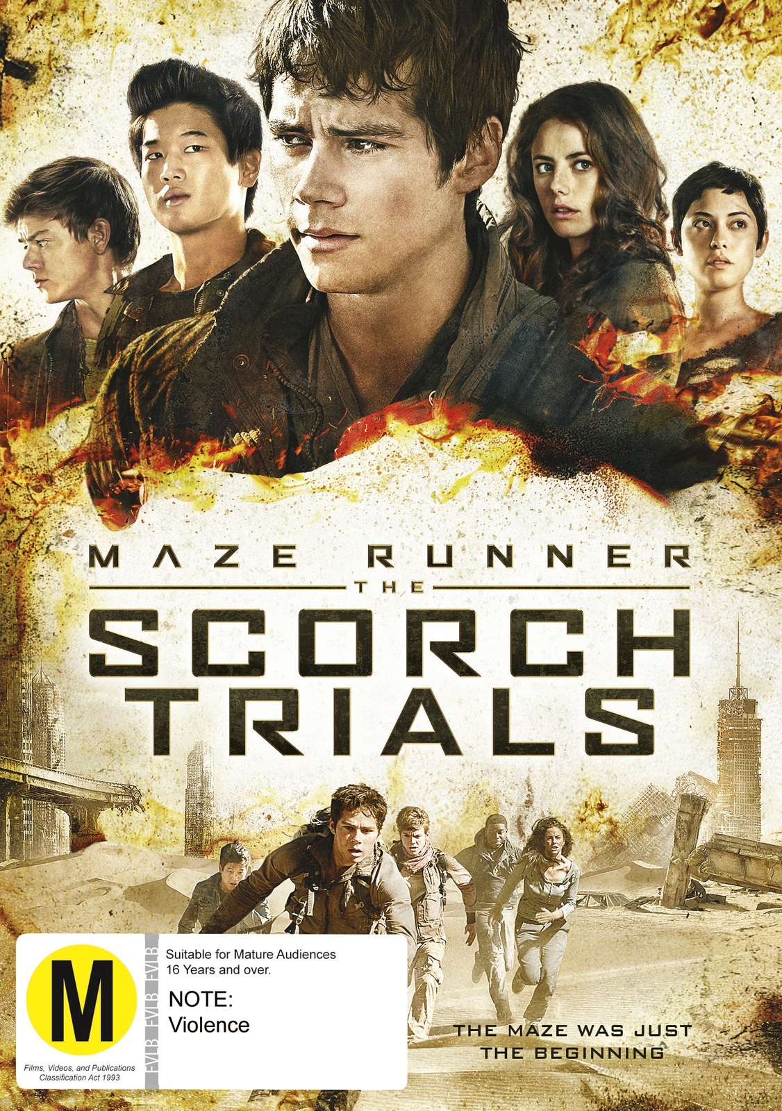 The Maze Runner 2: Scorch Trials on DVD image