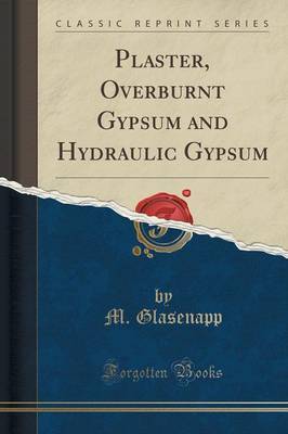 Plaster, Overburnt Gypsum and Hydraulic Gypsum (Classic Reprint) image