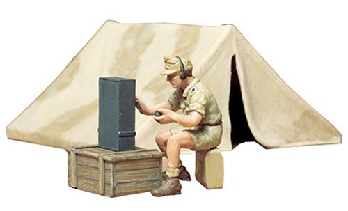 Tamiya 1/35 German Africa Corps Tent Set - Model Kit image