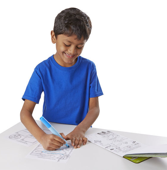 Surprize Ink! Jungle On the Go Travel Activity Book - Melissa & Doug image