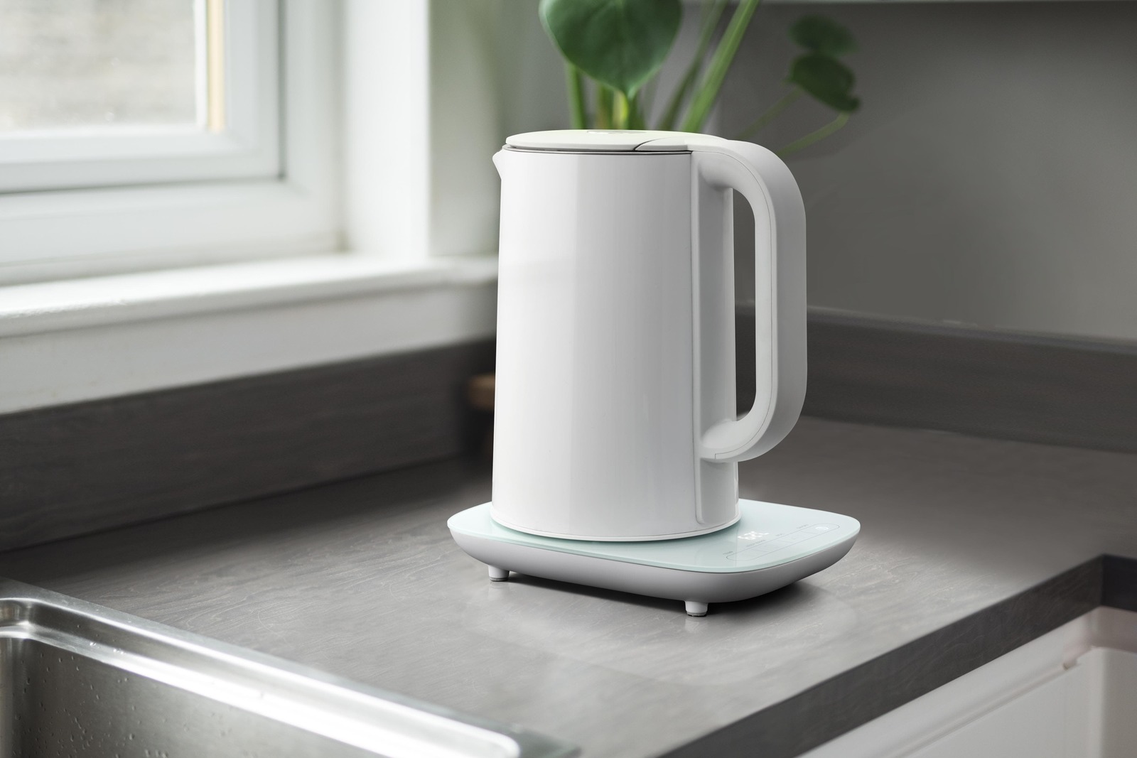 Buy Kogan Double Walled Smart Kettle (White) at Mighty Ape NZ