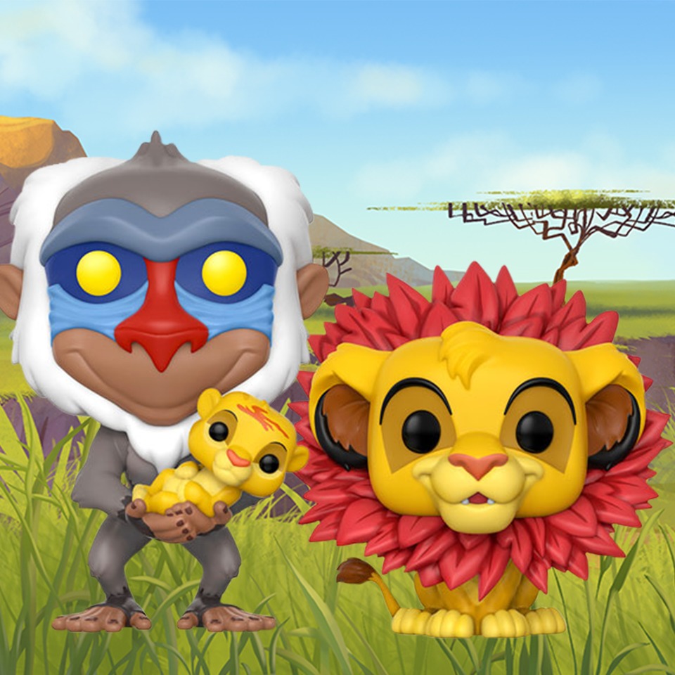 The Lion King: Rafiki (With Simba) Pop! Vinyl Figure image