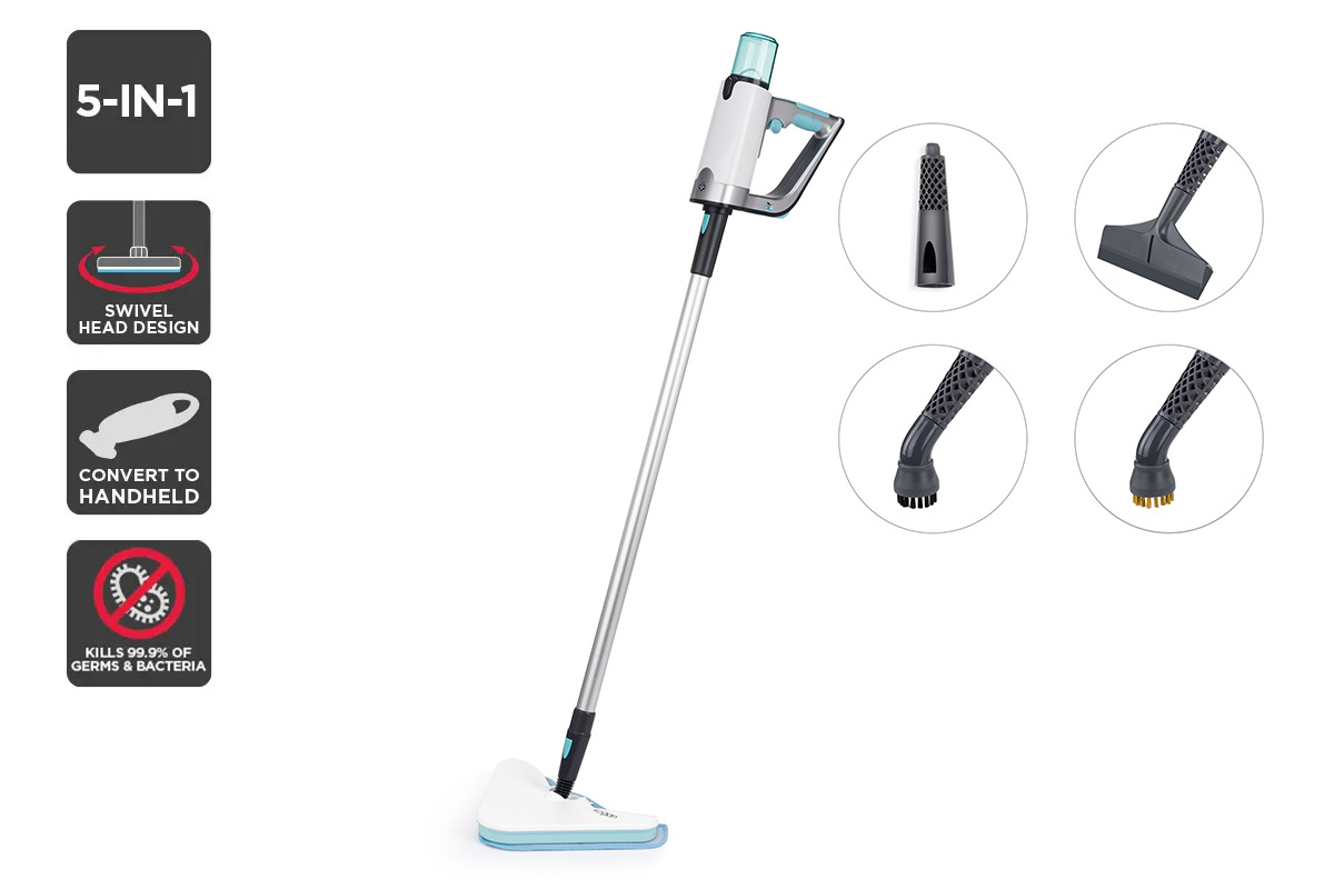 Kogan: 5-in-1 Steam Mop Stick image