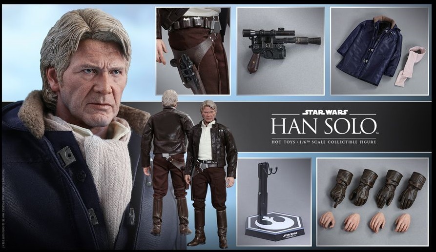 Star Wars: The Force Awakens - 12" Han Solo Figure