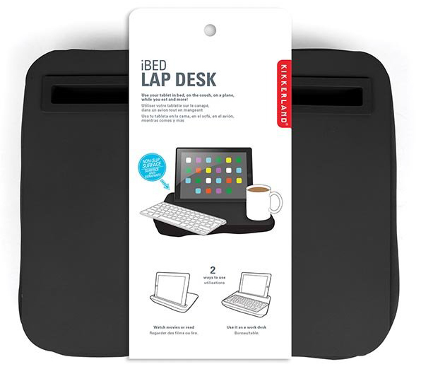 iPad iBed Lap Desk - Small Black