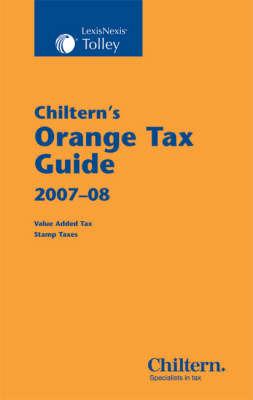 Chiltern's Orange Tax Guide: 2007-2008 image
