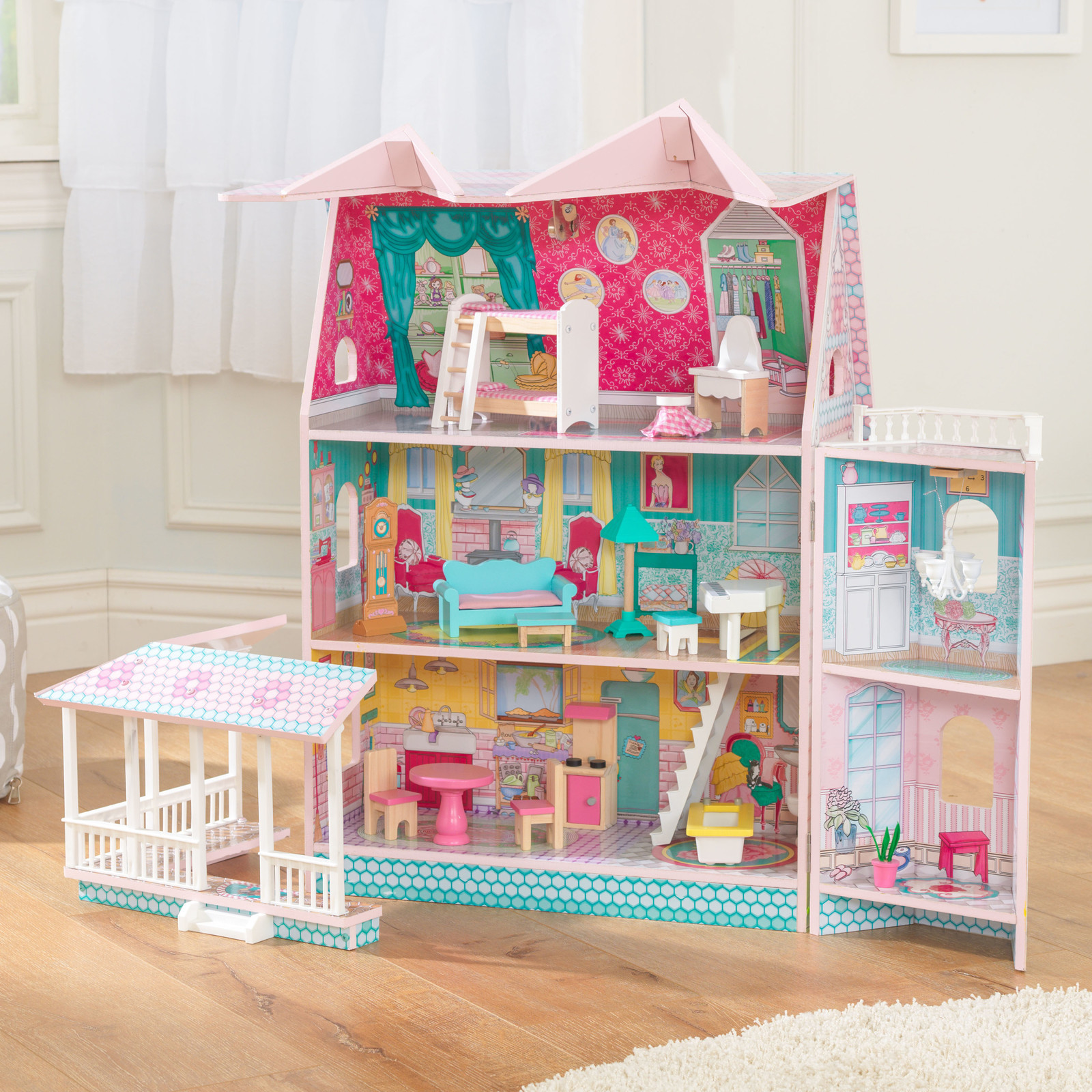Buy KidKraft Abbey Manor Dollhouse at Mighty Ape NZ