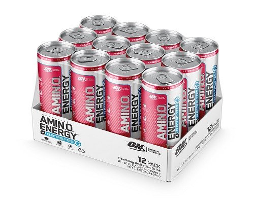 Optimum Nutrition Amino Energy Sparkling RTD - Watermelon (12x355ml)