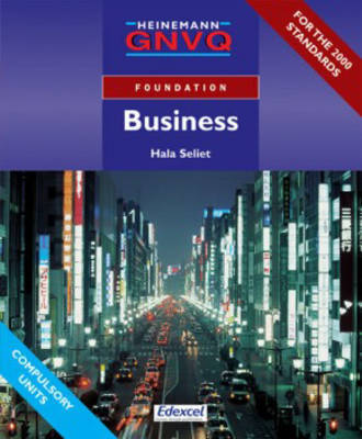 Foundation GNVQ Business Student Book without Options by Hala Seliet image