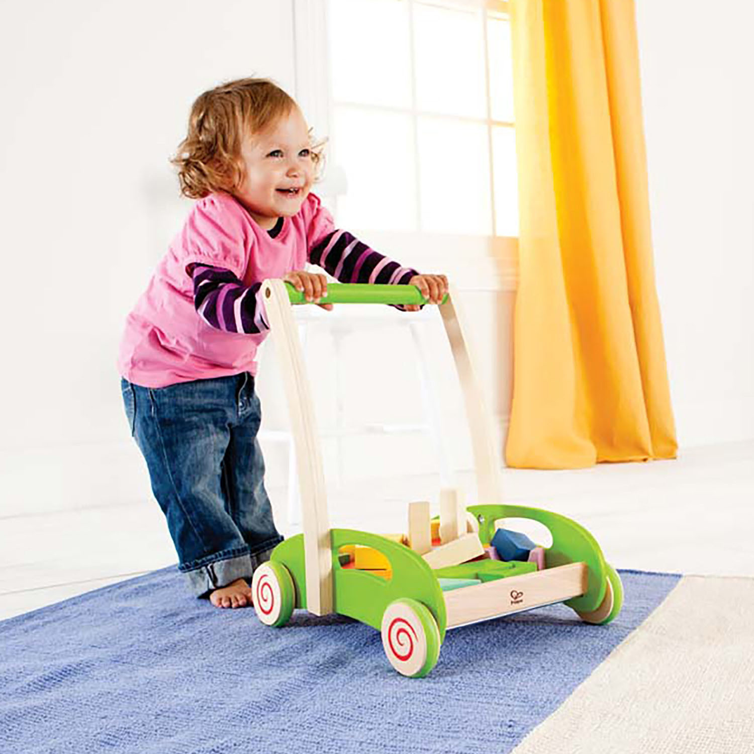 Hape: Block & Roll Walker image