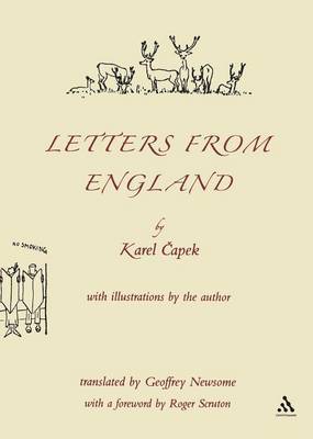 Letters from England by Karel Capek image