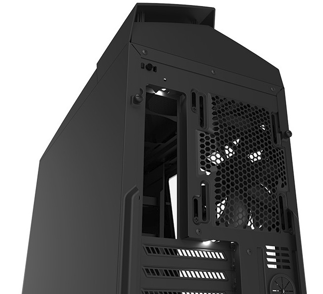 NZXT Noctis 450 Mid Tower Gaming Case Black/Red at Mighty Ape NZ