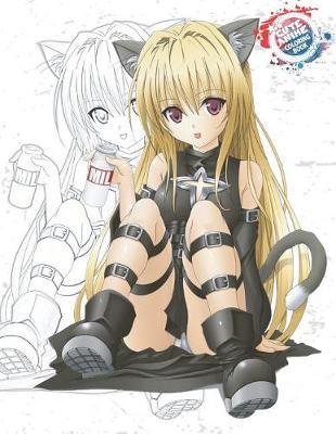 Cute Anime Coloring Book Anime Coloring Book Man Book Buy Now At Mighty Ape Nz