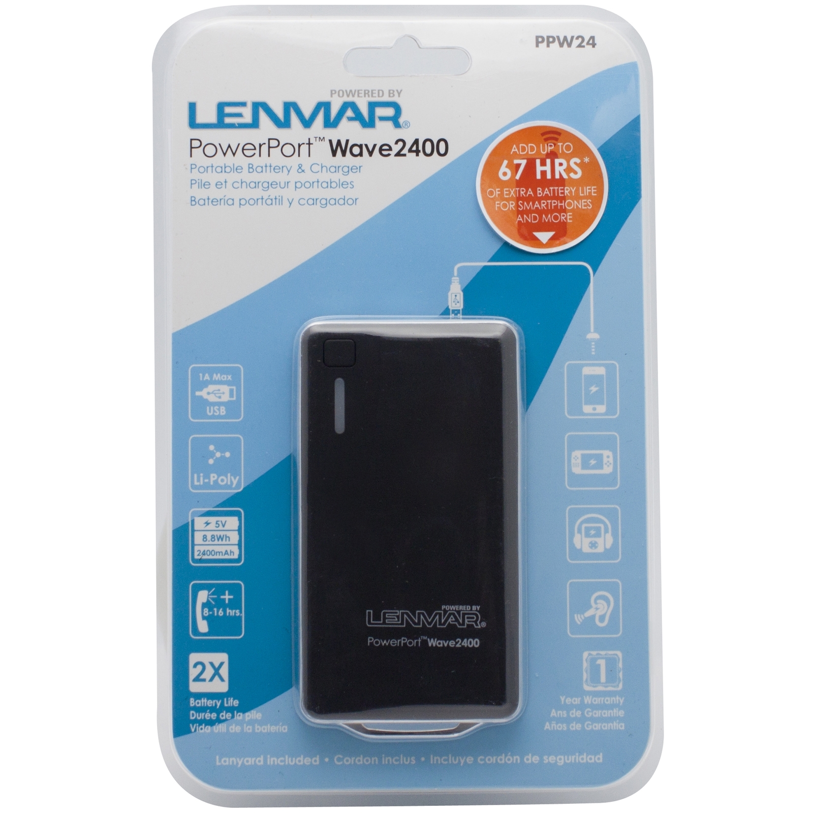Lenmar Portable Power Pack for Mobile Phones at Mighty Ape NZ