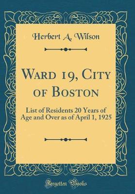 Ward 19, City of Boston by Herbert A. Wilson image