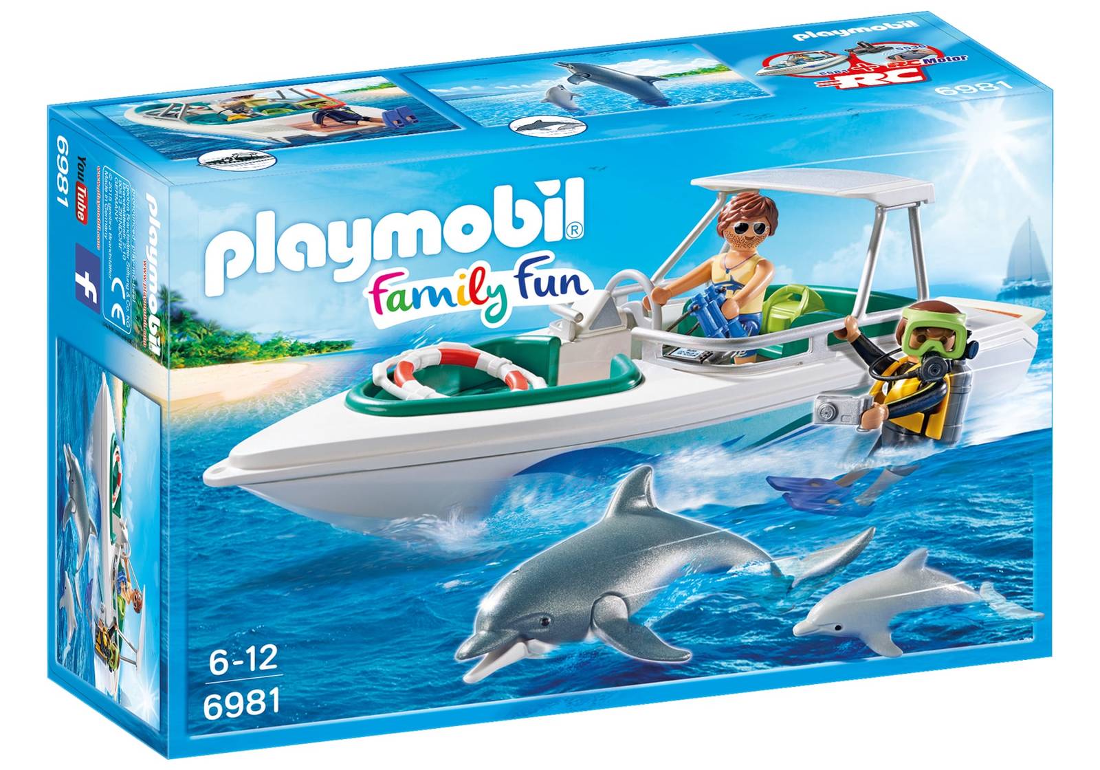 Playmobil: Family Fun - Diving Trip with Speedboat image