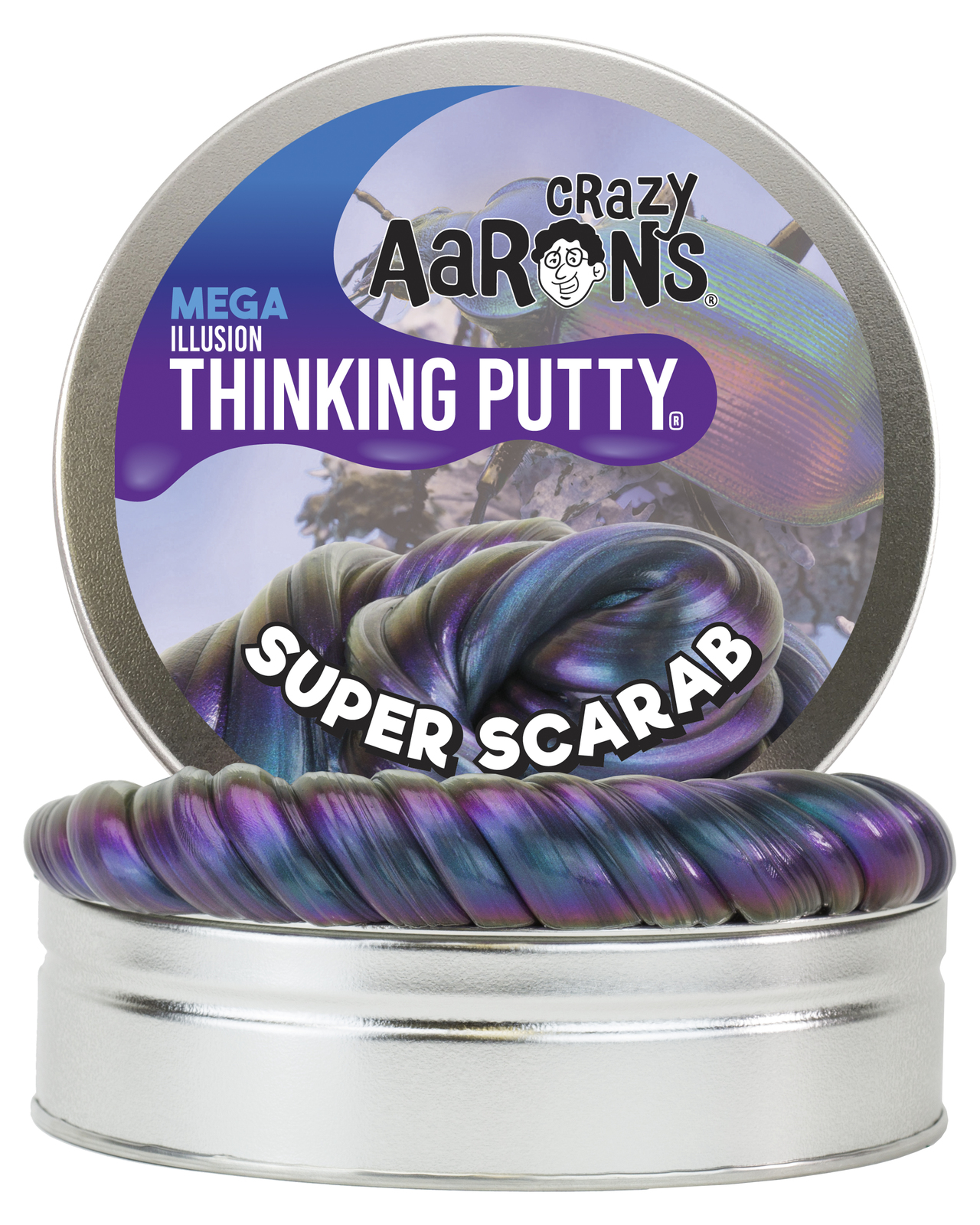 Crazy Aarons: Thinking Putty - Super Scarab (Mega Tin) image