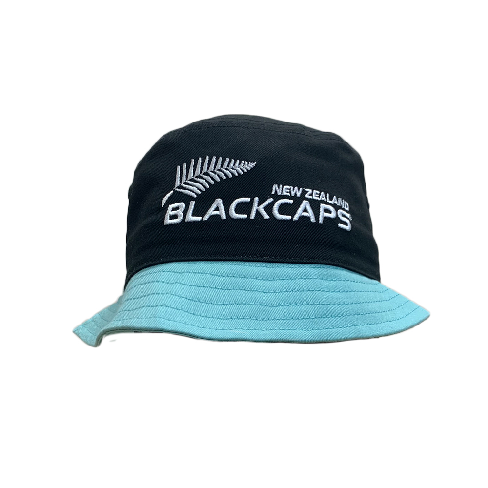 Blackcaps Bucket Hat - Black/Teal