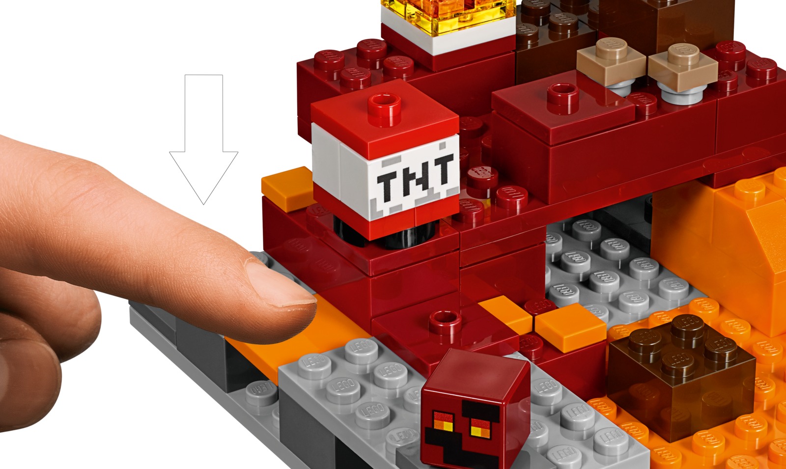 LEGO Minecraft - The Nether Fight (21139) image