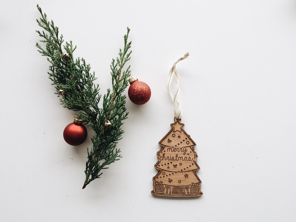 Cardtorial Christmas Ornament - Christmas Tree