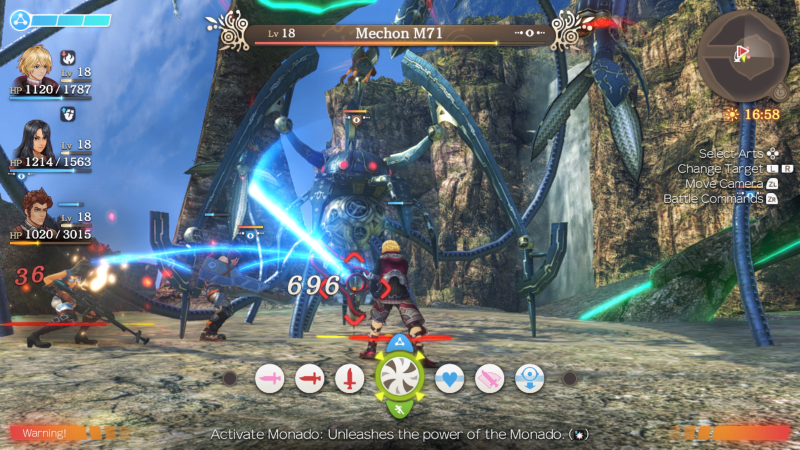 Xenoblade Chronicles Definitive Edition on Switch