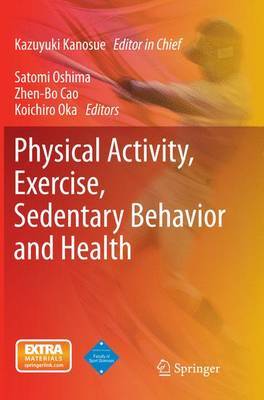 Physical Activity, Exercise, Sedentary Behavior and Health image