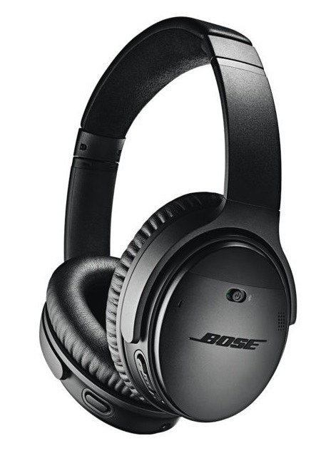 Bose QuietComfort QC35-II Wireless Noise Cancelling Over-Ear Headphones - Black image