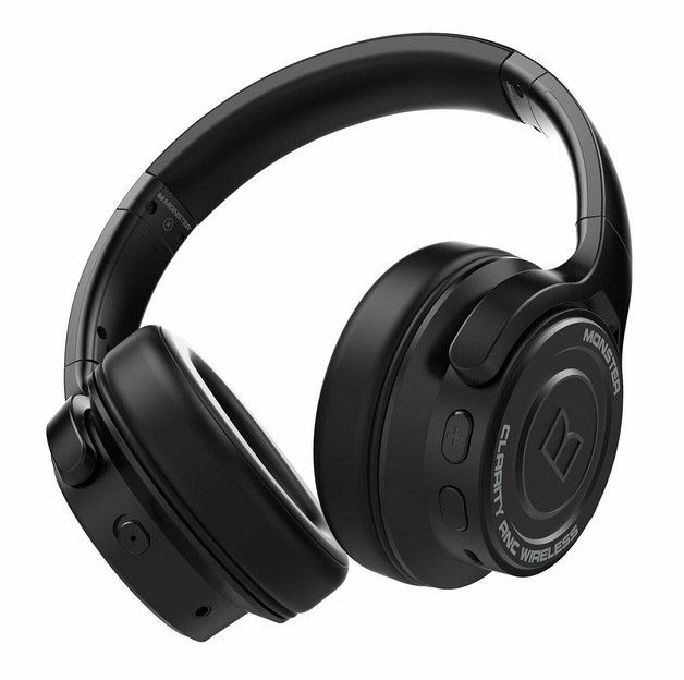Monster Bluetooth Wireless Clarity ANC Headphone Black at Mighty Ape NZ