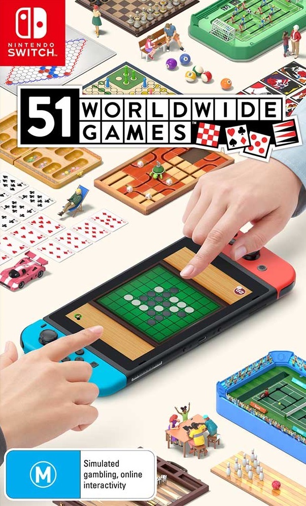 Can you play 51 worldwide games on switch lite Clearance
