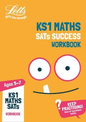 KS1 Maths SATs Practice Workbook by Letts KS1 image